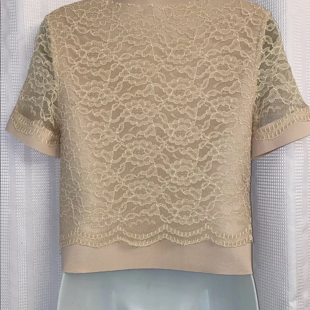 HYPR Lace Cropped Top